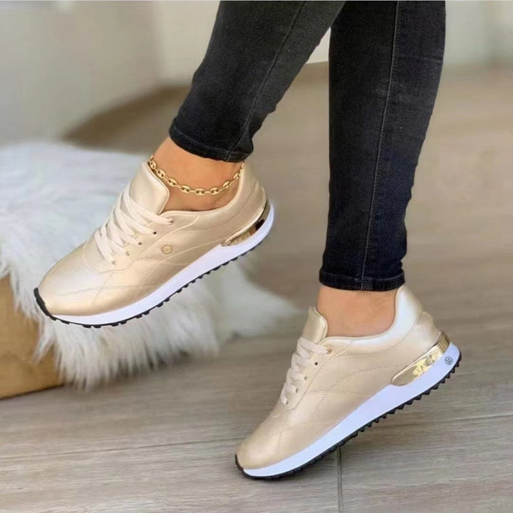 Drune | Bequeme Leder Damen Sneakers