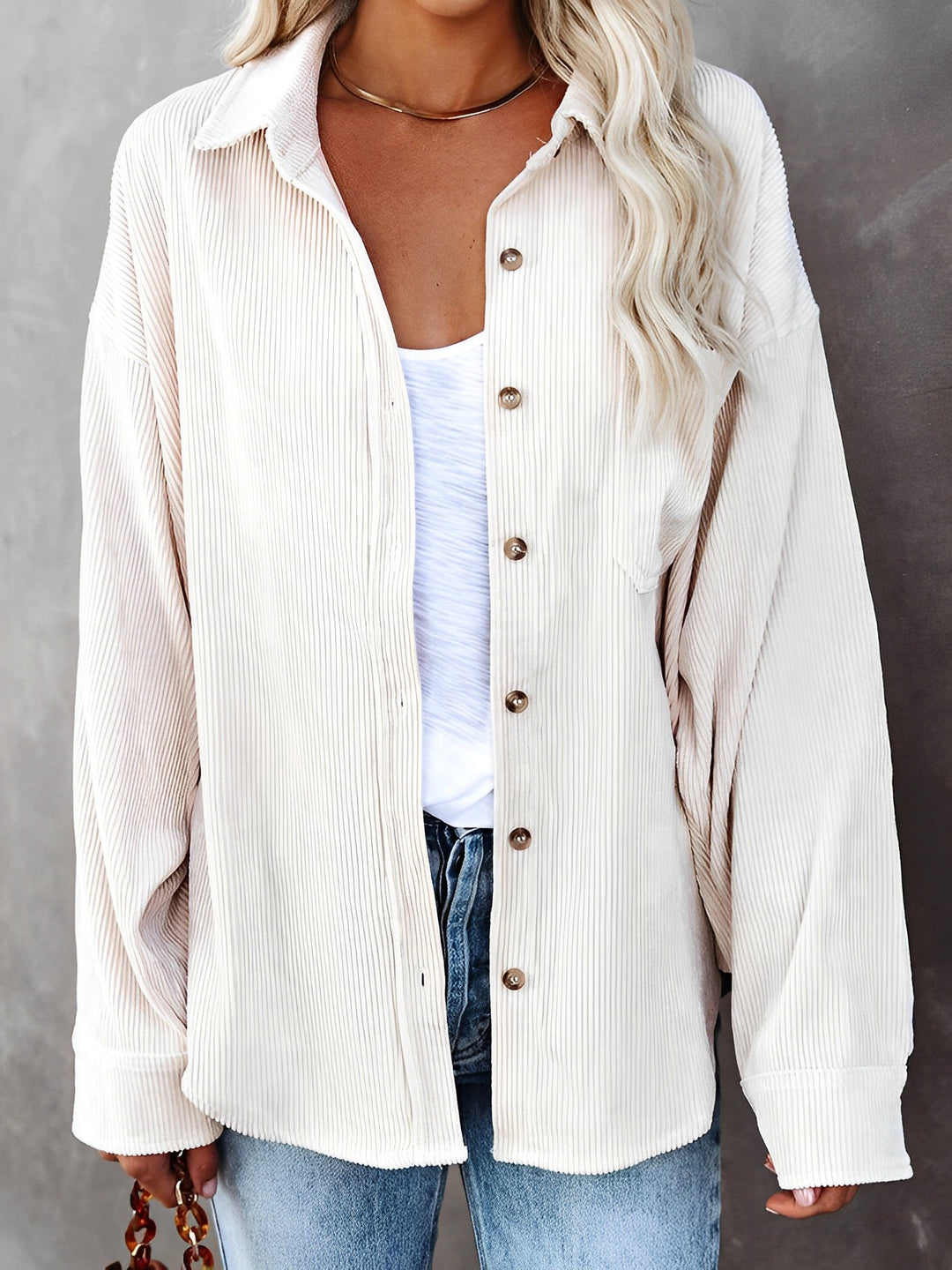 Drune | Kord Knopf-Jacke