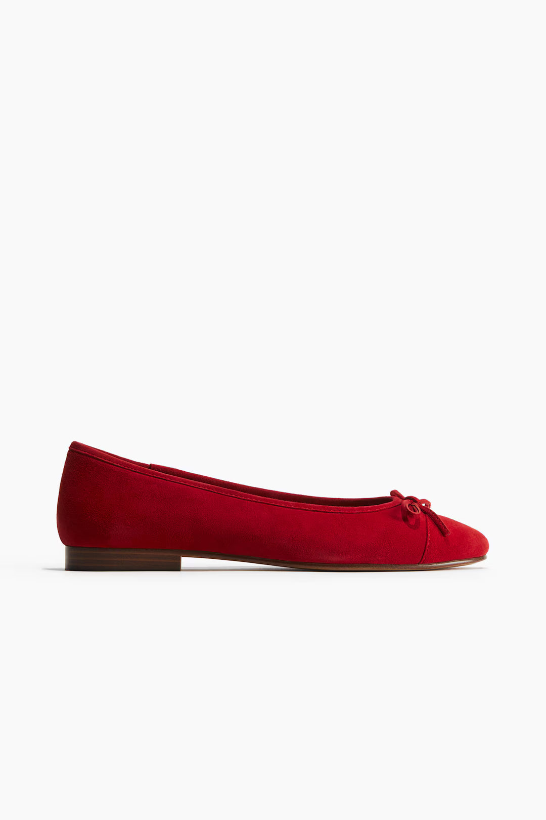 Damen elegante Ballerinas mit zartem Schleifenakzent und weichem Obermaterial Drune