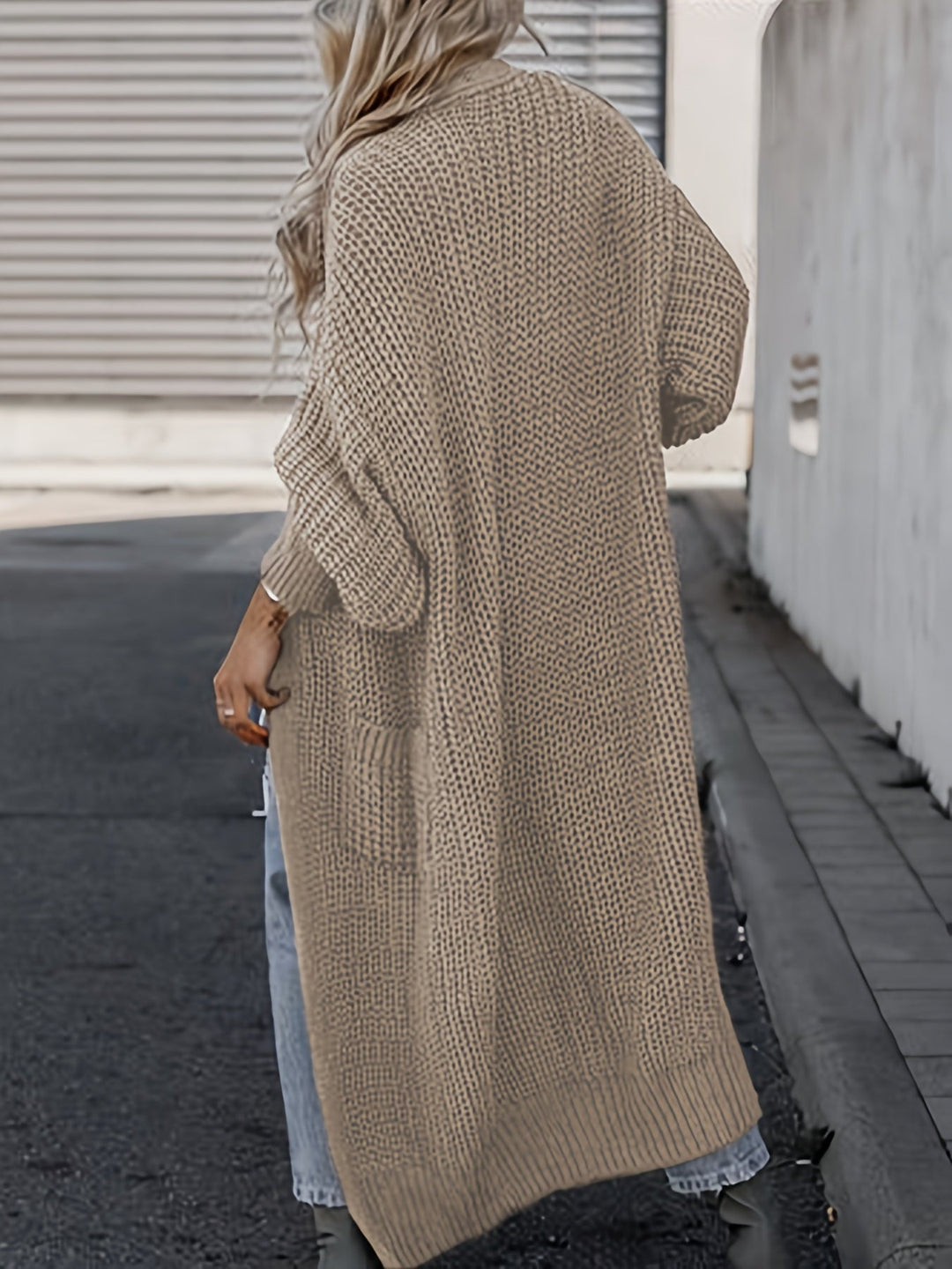 Drune Strickcardigan Aus Wolle Mit Taschen Für Damen | Perfekt Für Den Alltag
