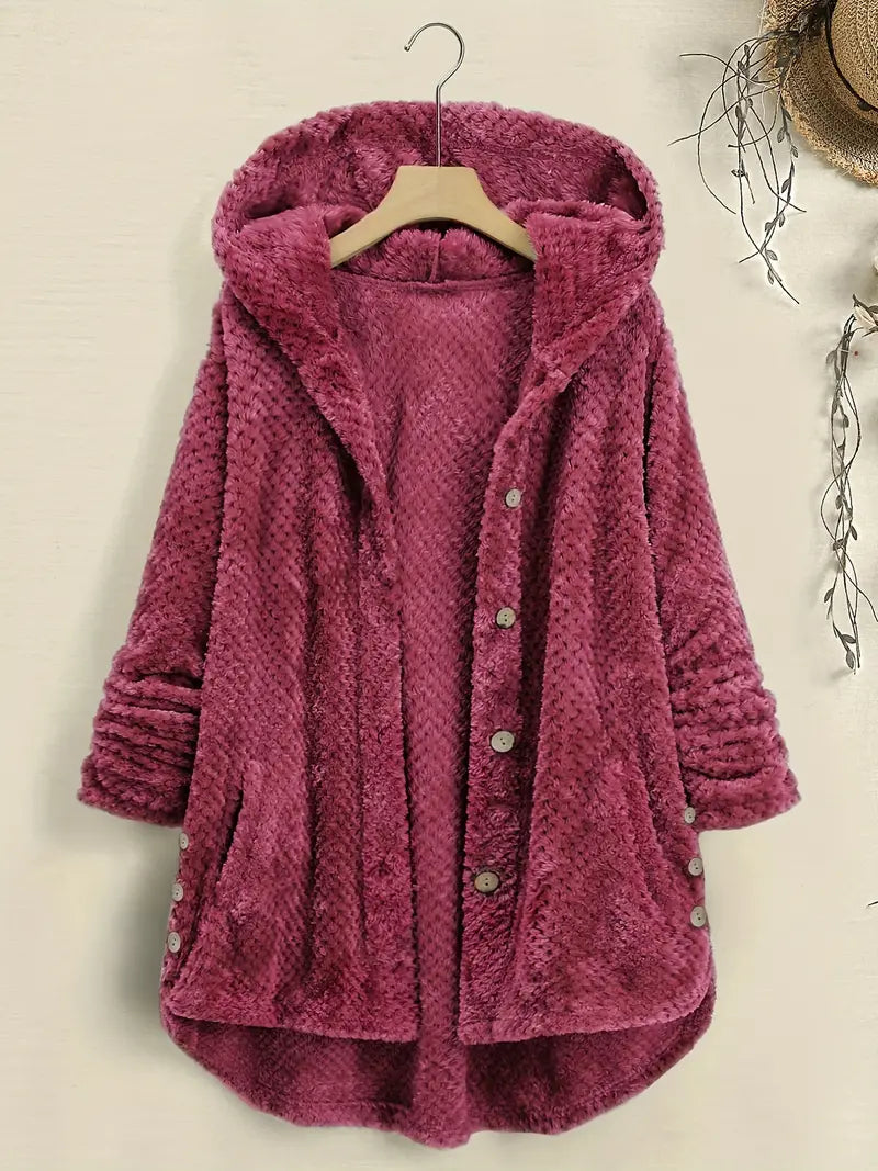 Drune | Gefütterte Damenjacke mit Knöpfen - Stilvolle Jacke für kalte Tage