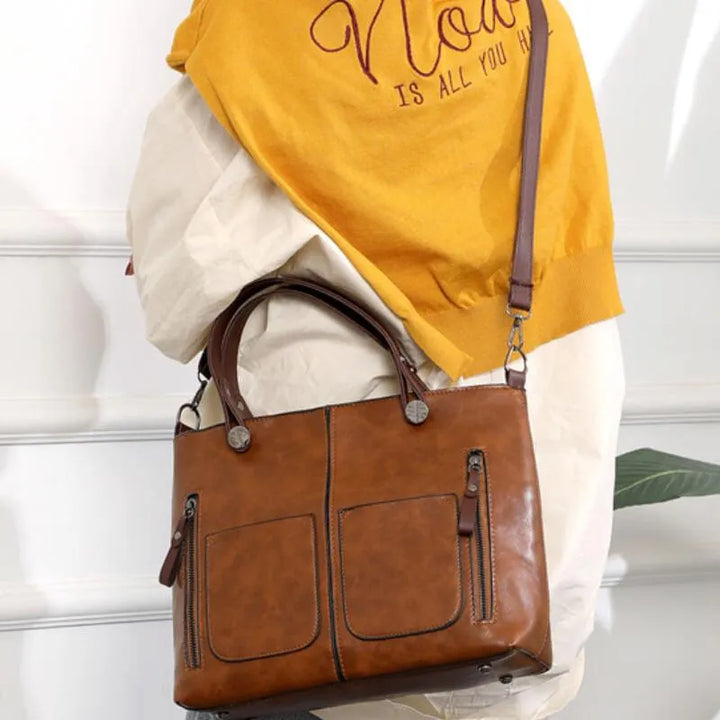 Drune | Elegante Klassische Schultertasche für Jeden Anlass