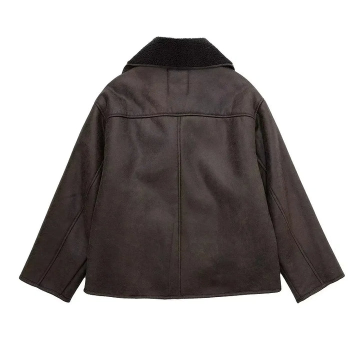 Drune | Lederjacke Warm & Trendy