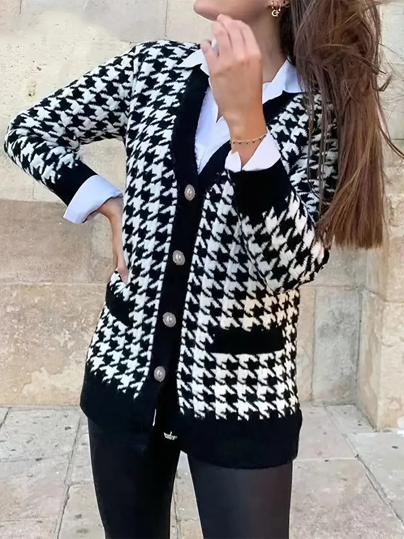 Drune | Strickjacke mit Knopfverschluss