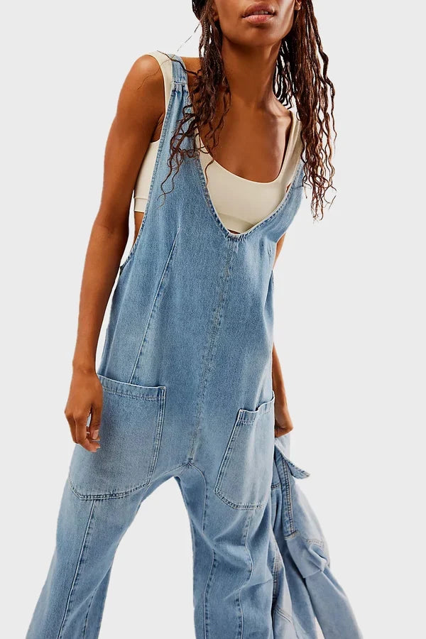 Drune | Lässiger Denim-Overall