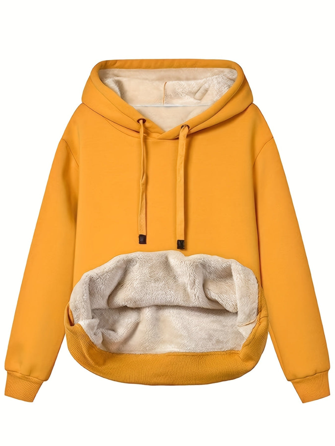 Drune | Fleece Pullover Hoodie mit Kapuze für Damen - Perfekt für Outdoor-Aktivitäten