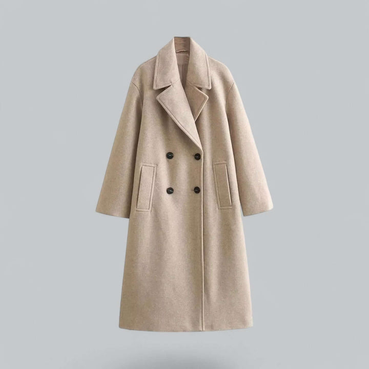 Drune | Damen Oversized Knopfmantel