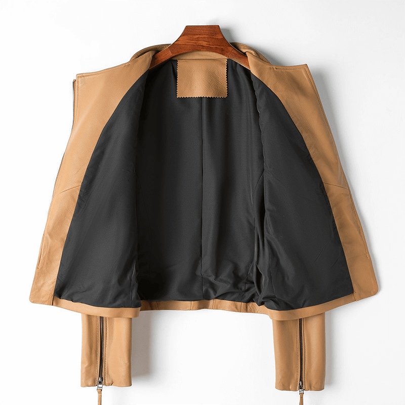 Drune | Damen Stilvolle Lederjacke