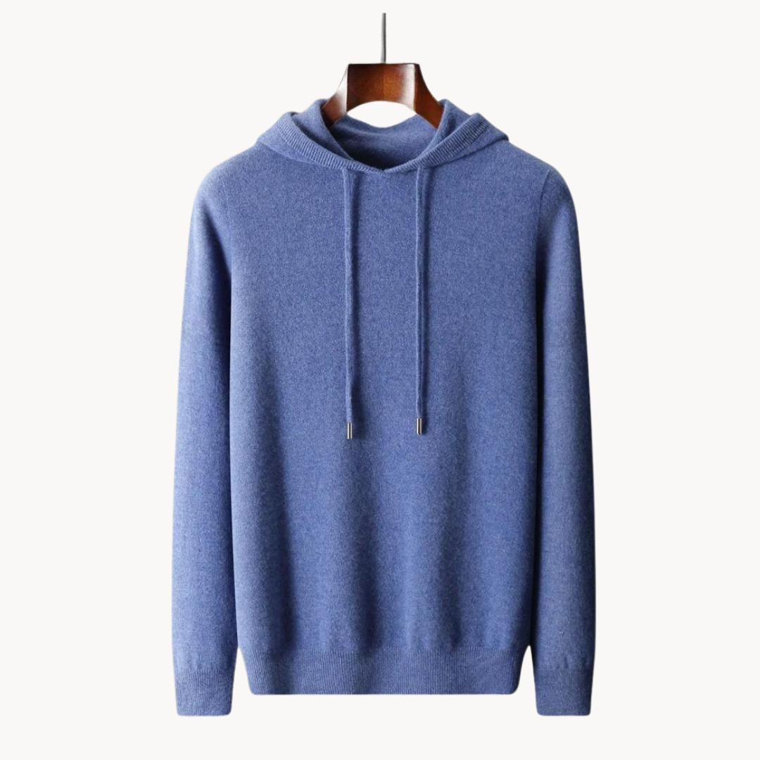 Drune | merino strick kapuzenpullover