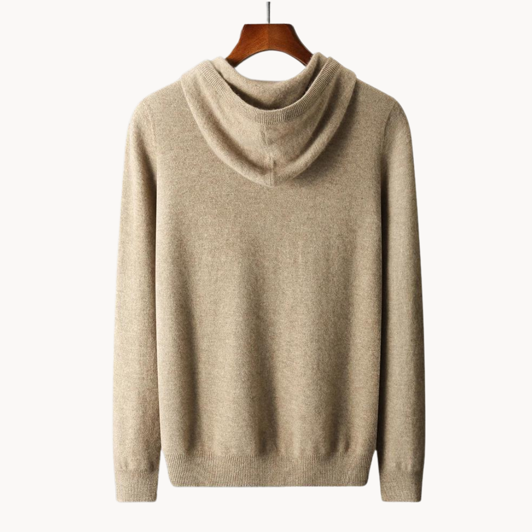 Drune | merino strick kapuzenpullover