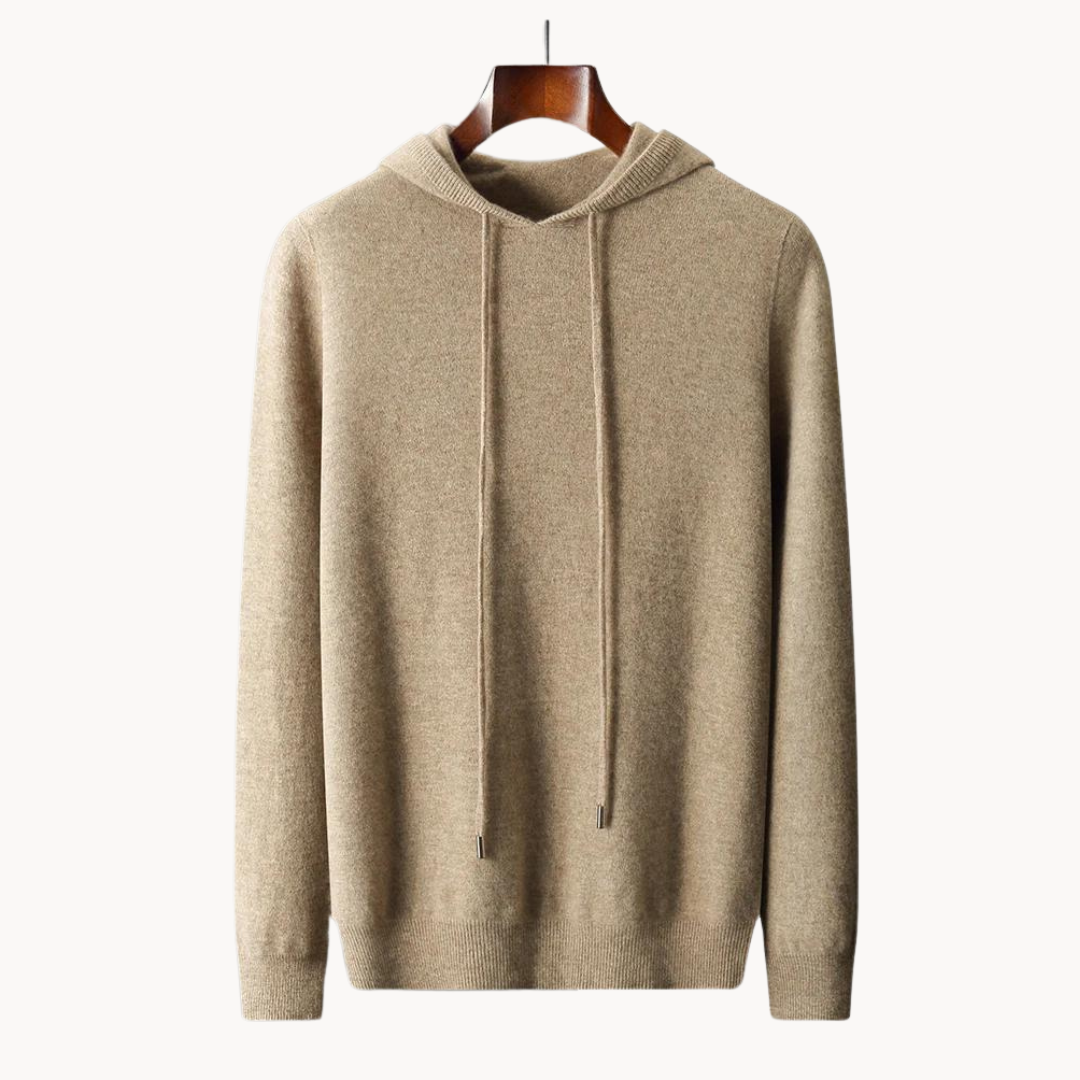 Drune | merino strick kapuzenpullover