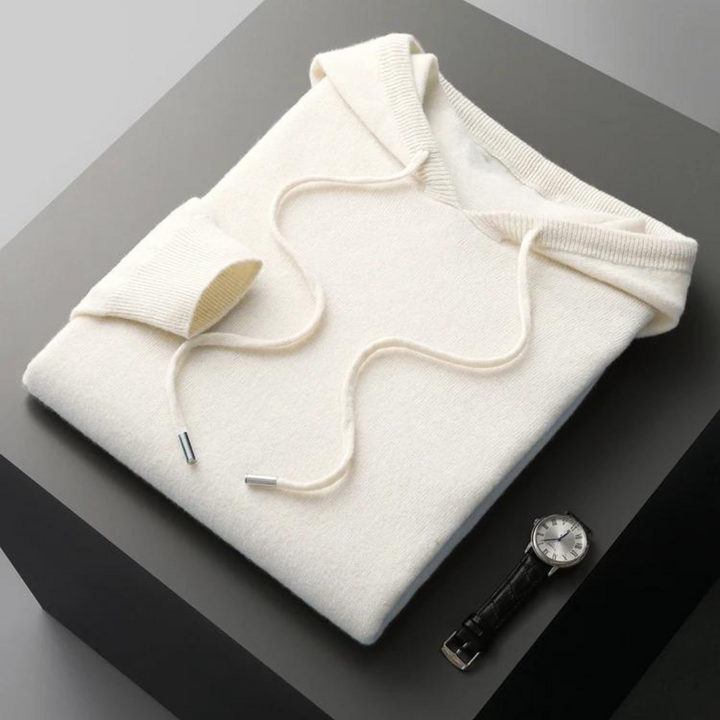 Drune | merino strick kapuzenpullover