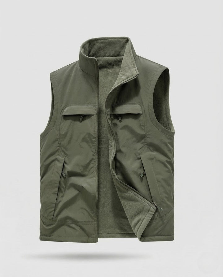 Herren Praktische und wandelbare Fleece-Weste Drune