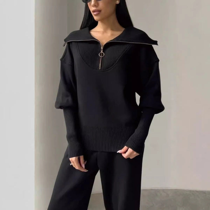 Drune | Freizeit-Set mit Reißverschluss-Pullover
