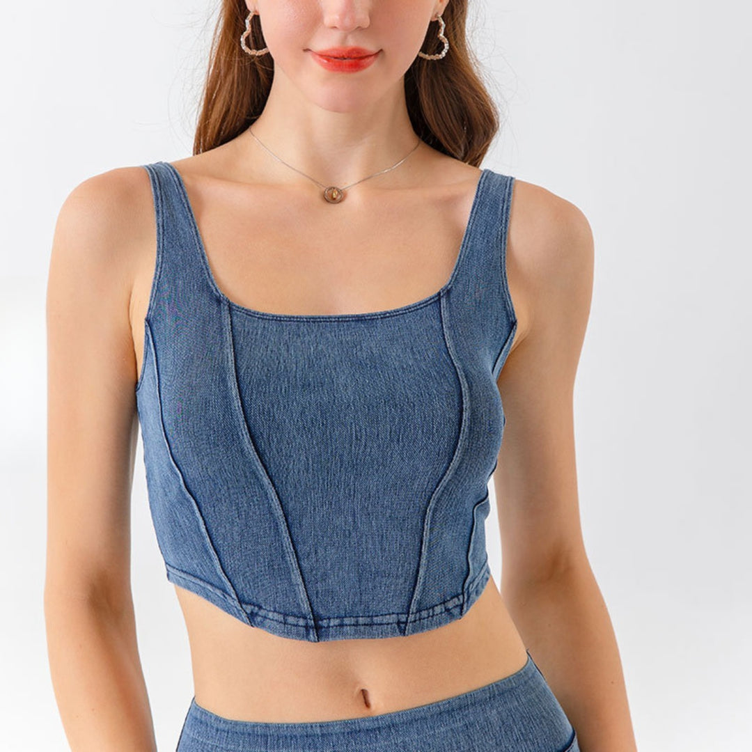 Drune | Sportweste aus Denim