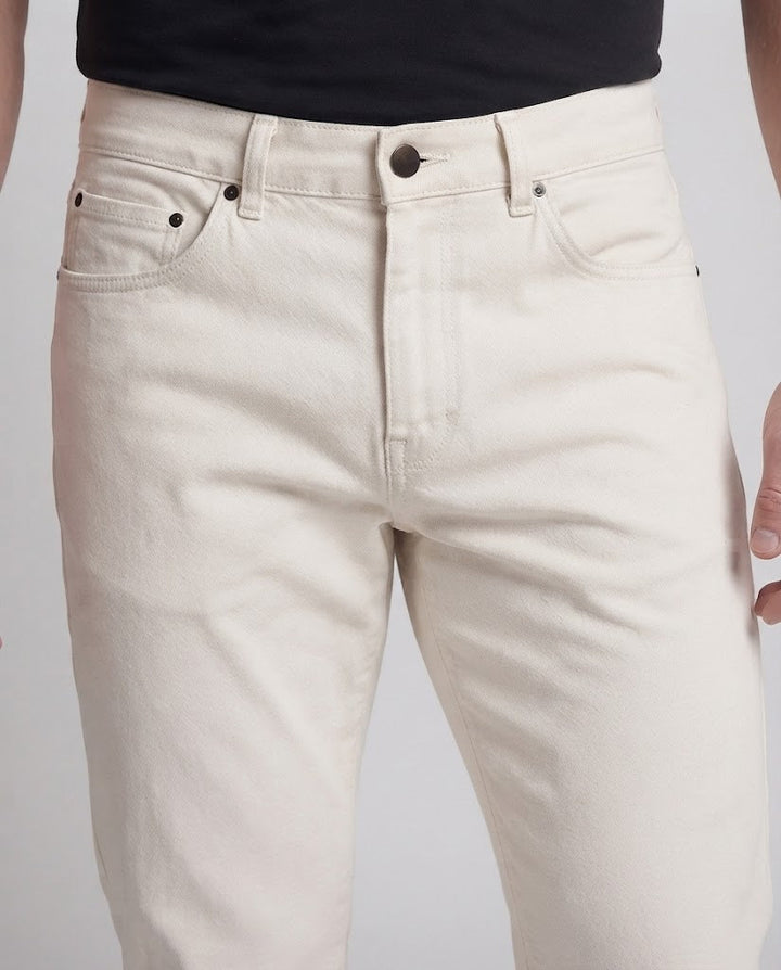 Herren Gerade geschnittene Five-Pocket-Stoffhose mit leichtem Stretch Drune
