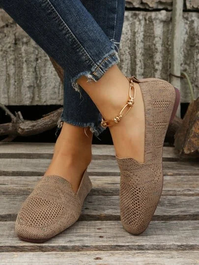 Drune | Damen-Sommer-Low-Top-Flachschuhe mit Runder Zehenpartie