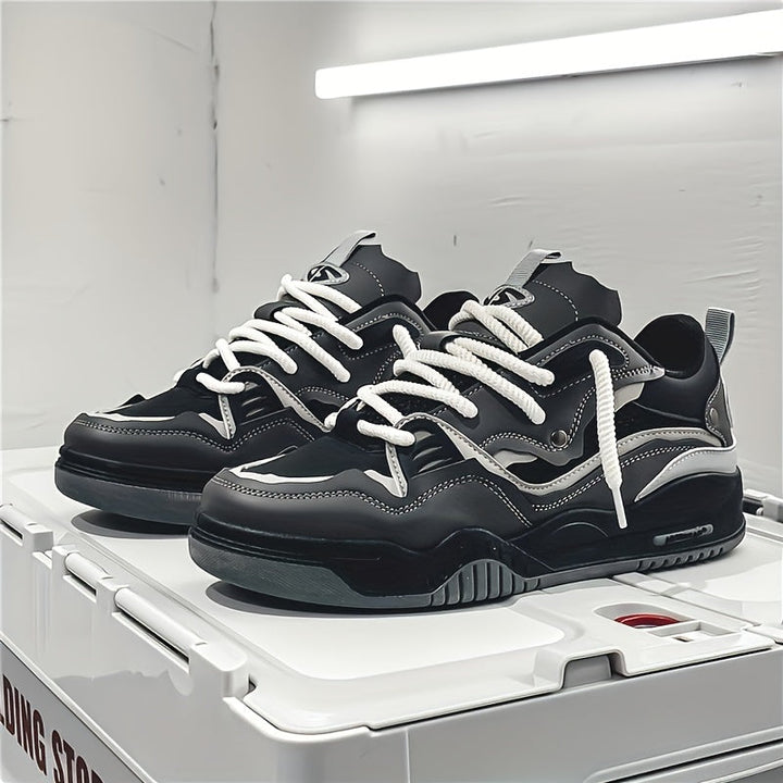 Drune | Herren Stilvolle Schnür Skate Sneaker mit