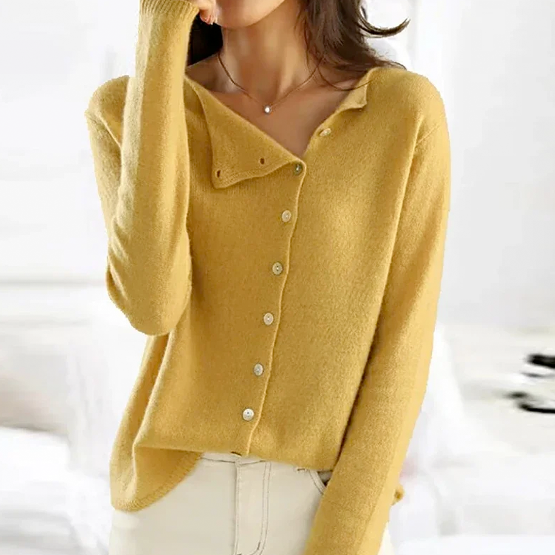 Drune | Weinlese Gestrickter Kaschmirpullover