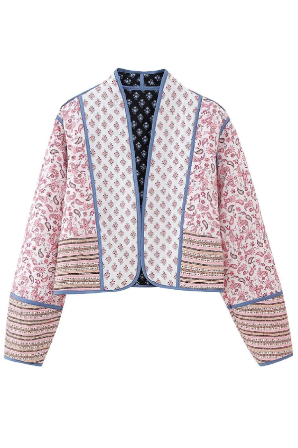 Drune | Wendbare Steppjacke mit farblich passender kleiner Baumwolljacke