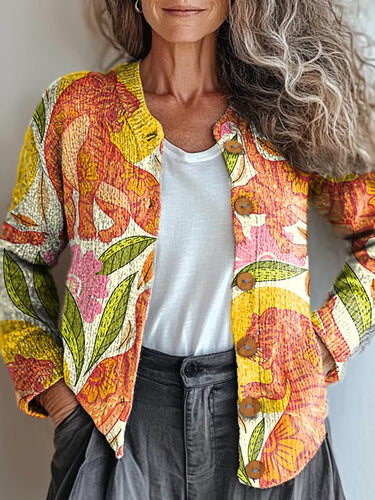 Drune | Tropenmusterjacke