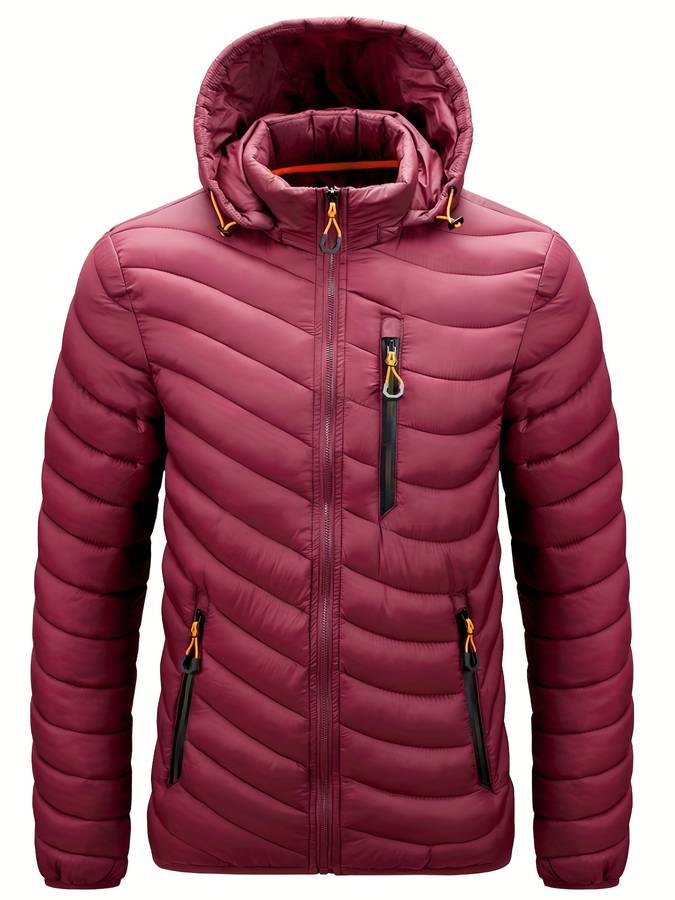 Drune | Wintermantel Mit Reißverschluss Taschen