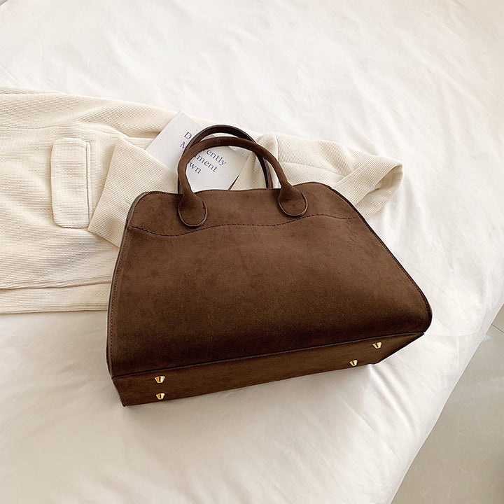 Drune | Velourleder Tote Tasche