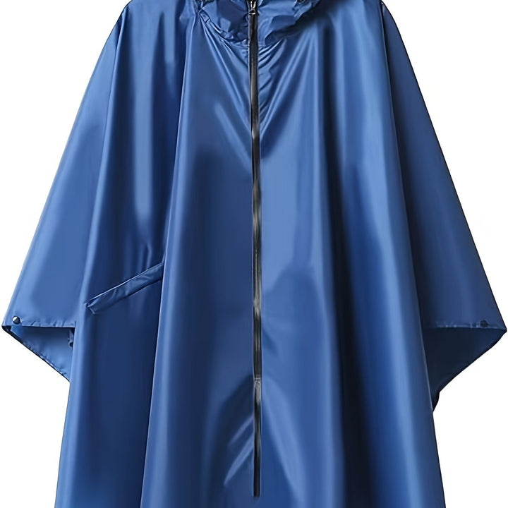 Drune | Wasserdichter Regenponcho Mit Kapuze