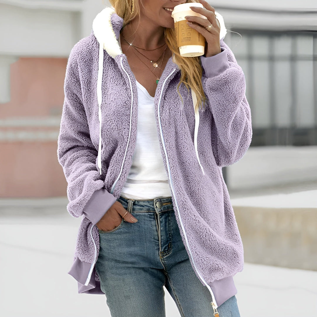 Drune | Bequeme Superweiche Fleecejacke Mit Kapuze