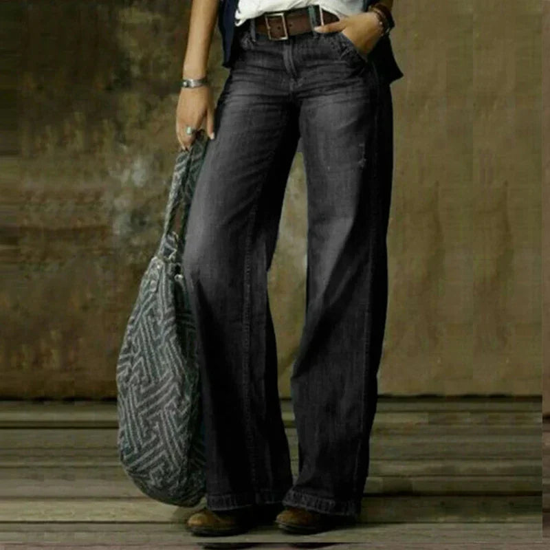 Drune | Vintage Weite Hosen Schicke Jeans