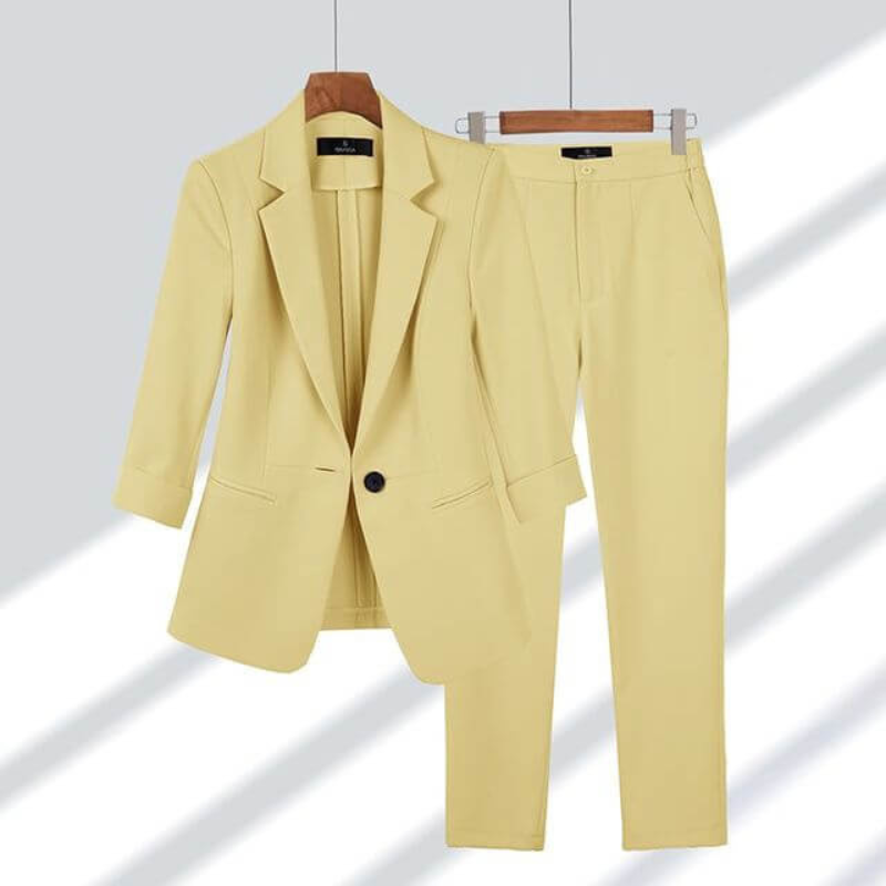 Drune | Damen Anzug Satz Elegante Business Outfit