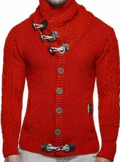 Drune | Strickjacke Pullover für Männer im Warmen Stil