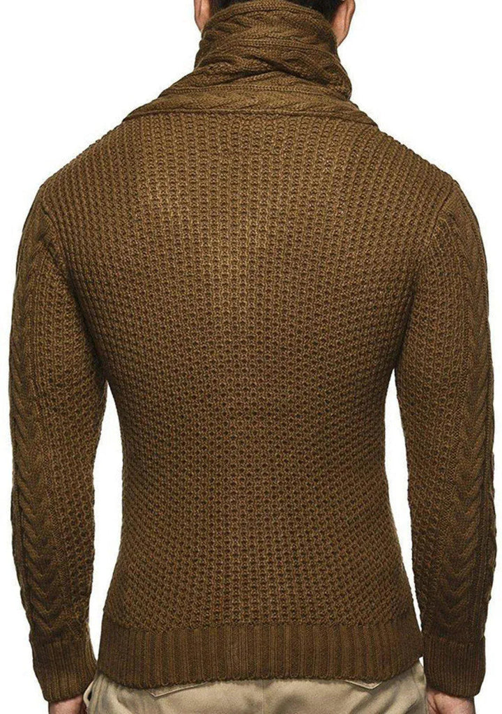 Drune | Strickjacke Pullover für Männer im Warmen Stil
