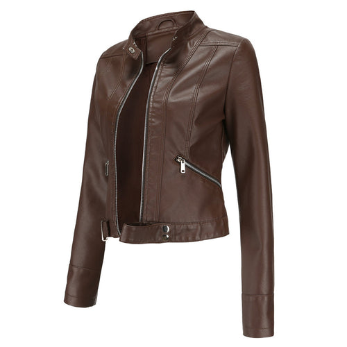 Drune | Lederjacke für Damen für den Frühling mehrere Farben