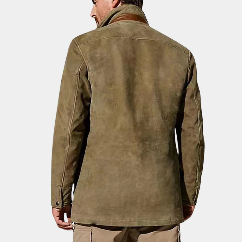 Drune | Herren Vintage Jacke - Mit Knöpfen