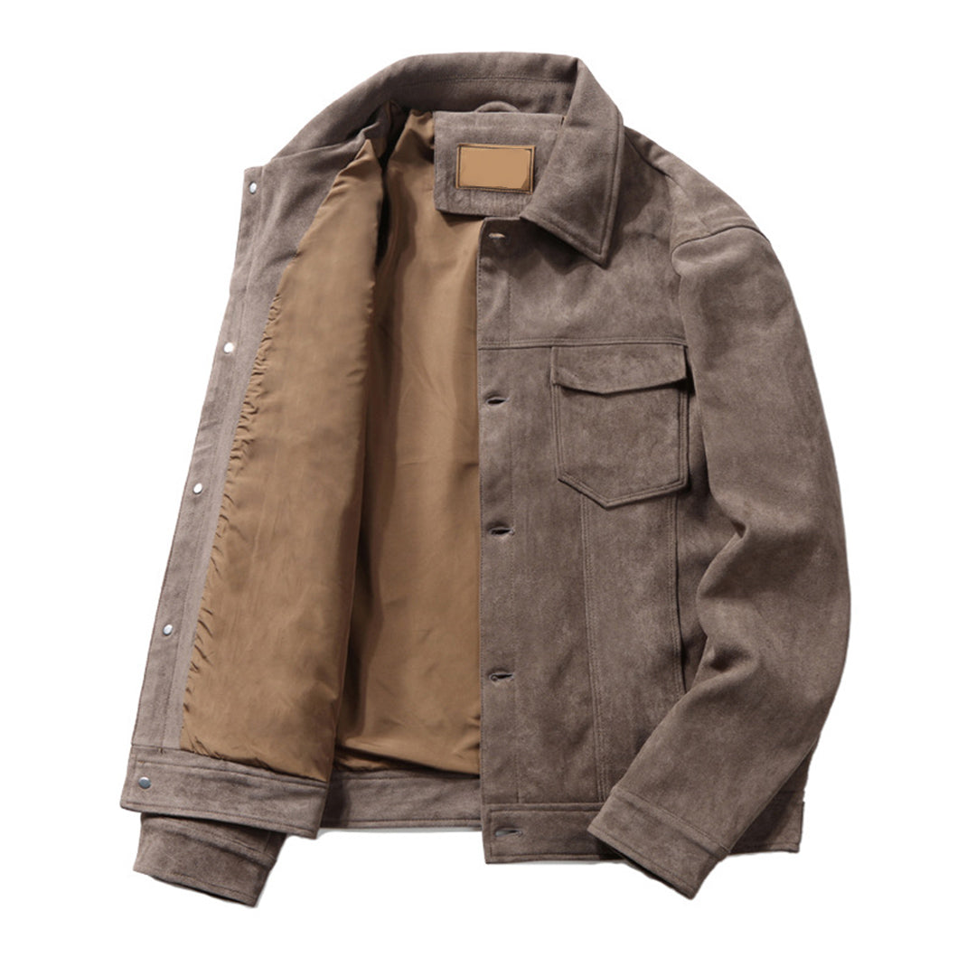 Drune | Wildlederjacke Männer - Winddicht