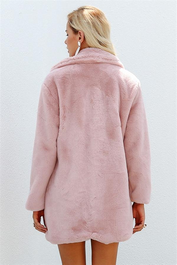 Drune | Shaggy Kunstfell Teddy Mantel
