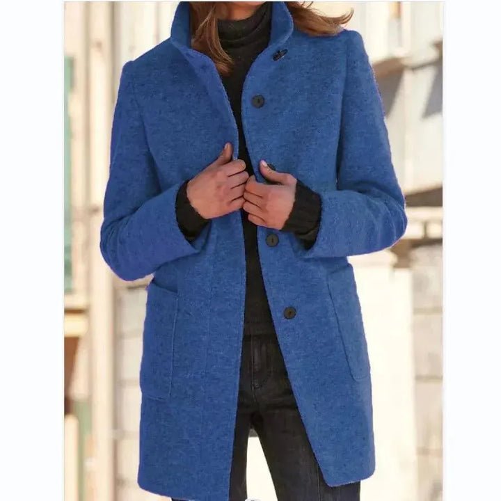 Drune | Eleganter einreihiger Damen-Trenchcoat