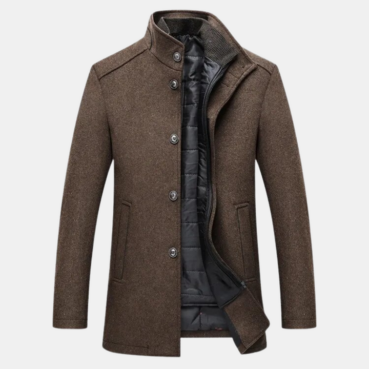 Drune | Eleganter Trenchcoat Im Klassischen Schnitt Für Herren