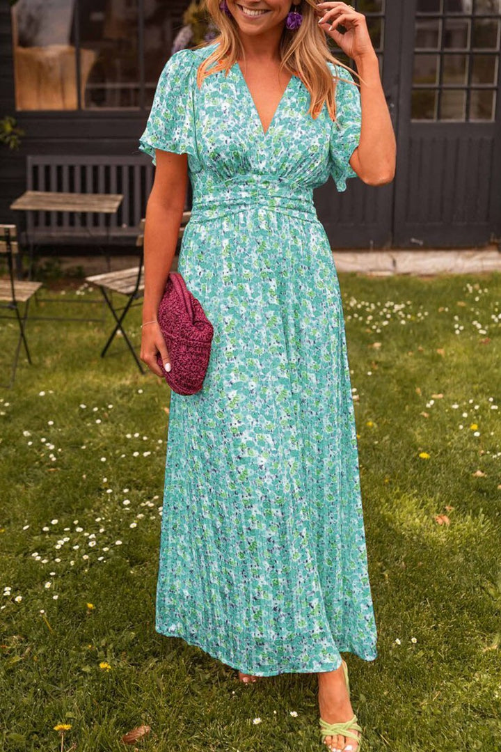 Drune | Elegantes Blumen Kleid Für Den Sommer