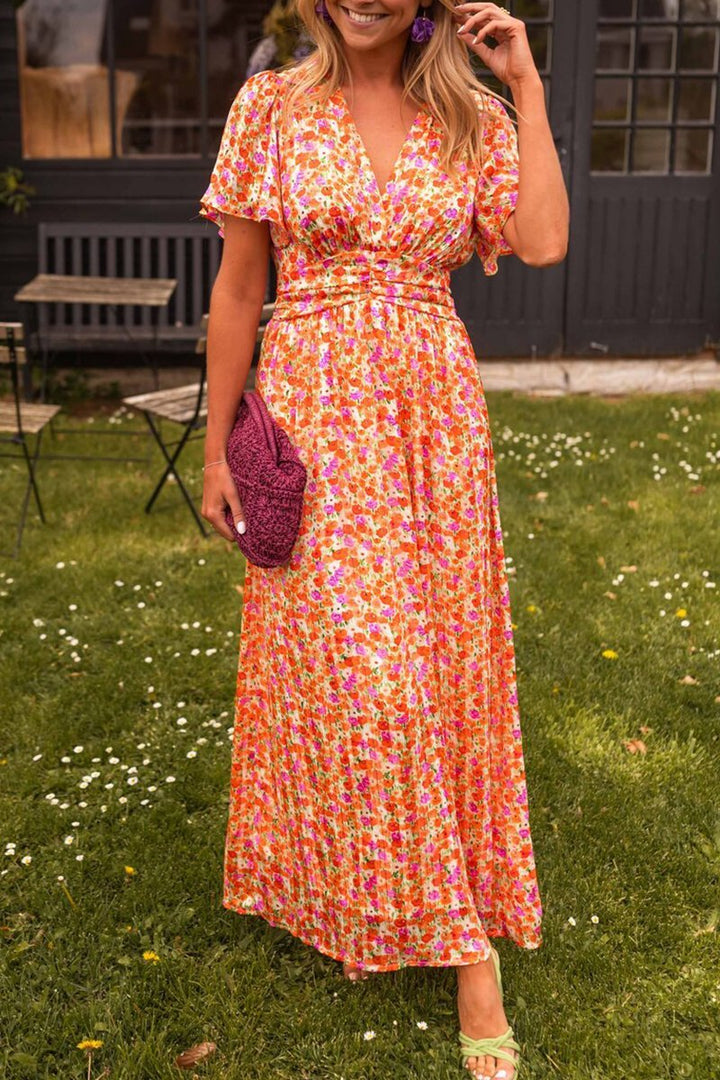 Drune | Elegantes Blumen Kleid Für Den Sommer