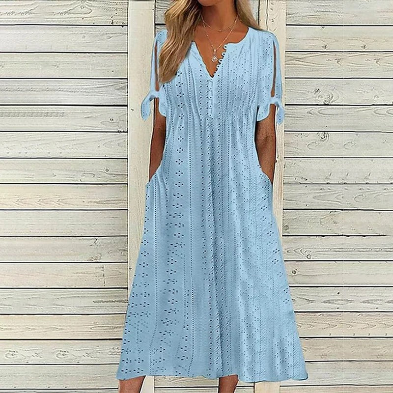 Drune | Elegante Sommerkleid Midi