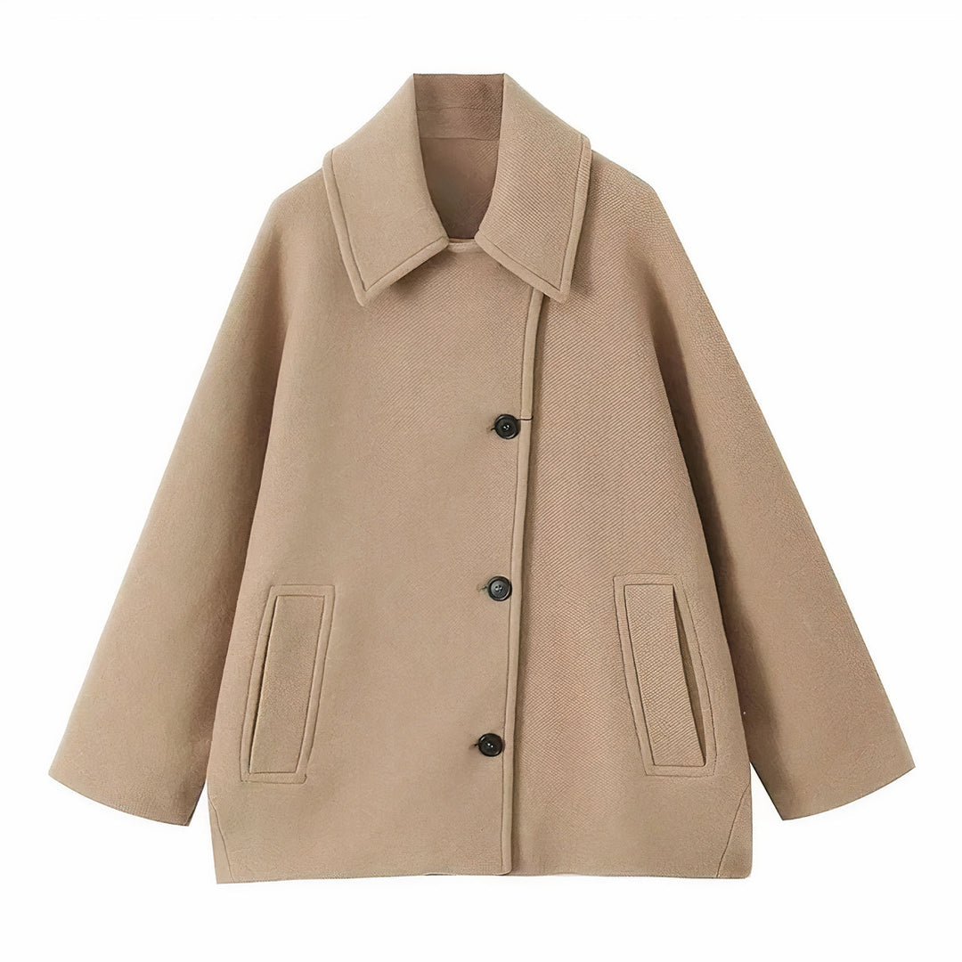 Drune | Warme Damenjacke mit Klassischem Schnitt