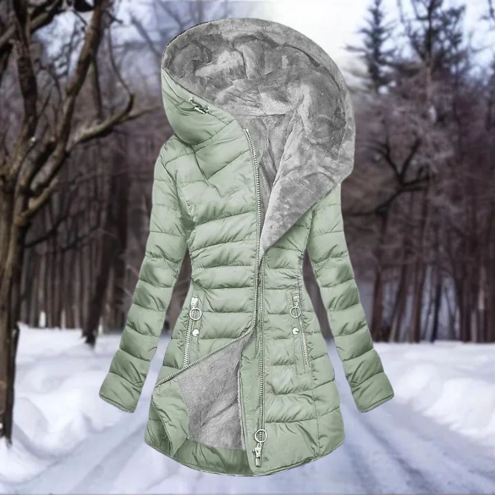 Drune | Eleganter Fleece-Mantel für Damen