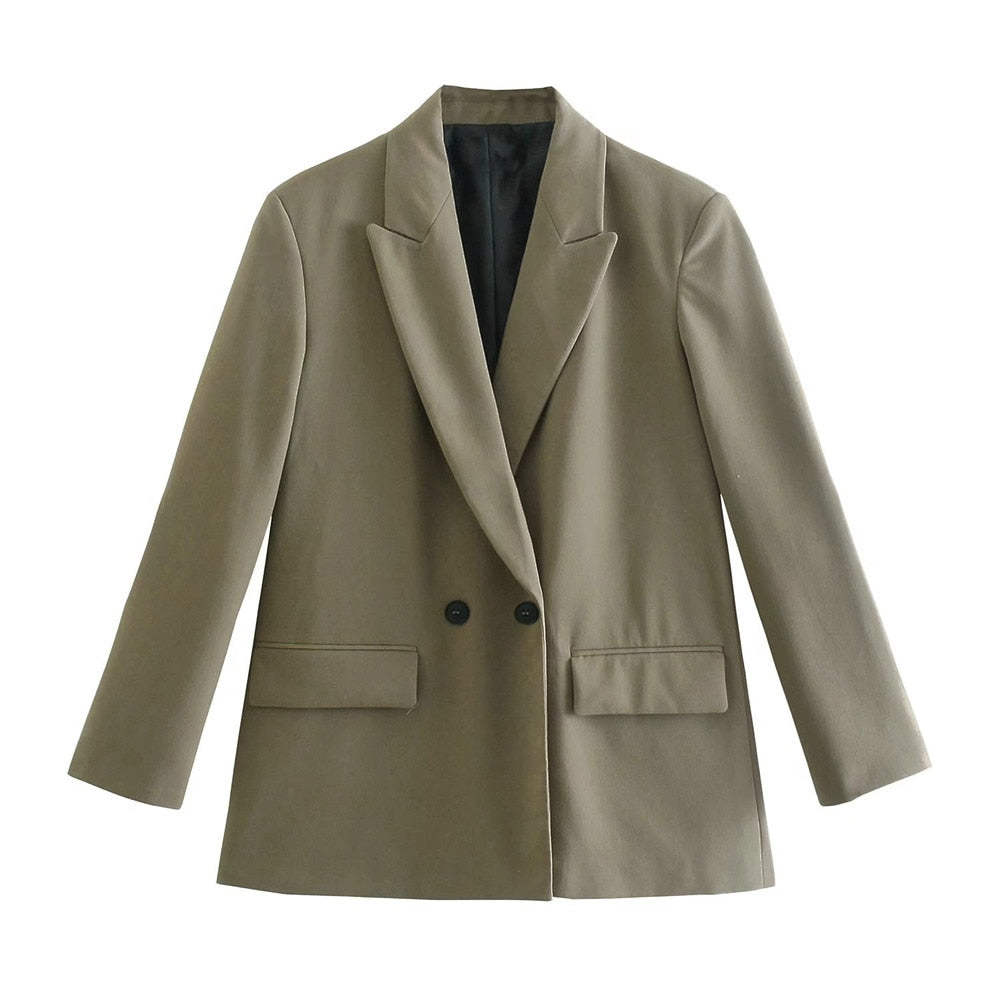 Drune | Trendiger Damenblazer mit Taschen