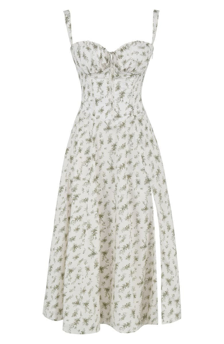 Drune | Sommerliches Midi Kleid Mit Trägern & Schlitz Luftig, Elegant & Perfekt Für Warme Tage
