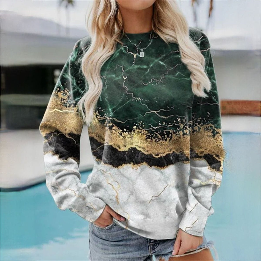 Drune | Bedruckter Pullover für Frauen