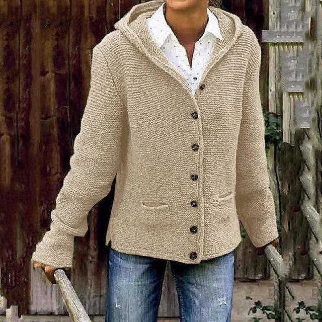 Drune | Strickpullover mit Kapuze für Jeden Anlass