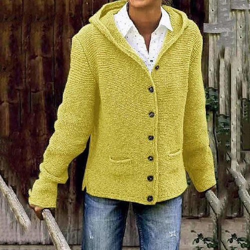 Drune | Strickpullover mit Kapuze für Jeden Anlass