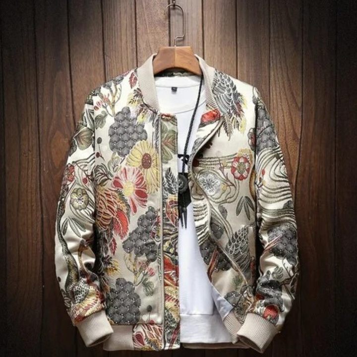 Drune | Bestickte Street Bomberjacke